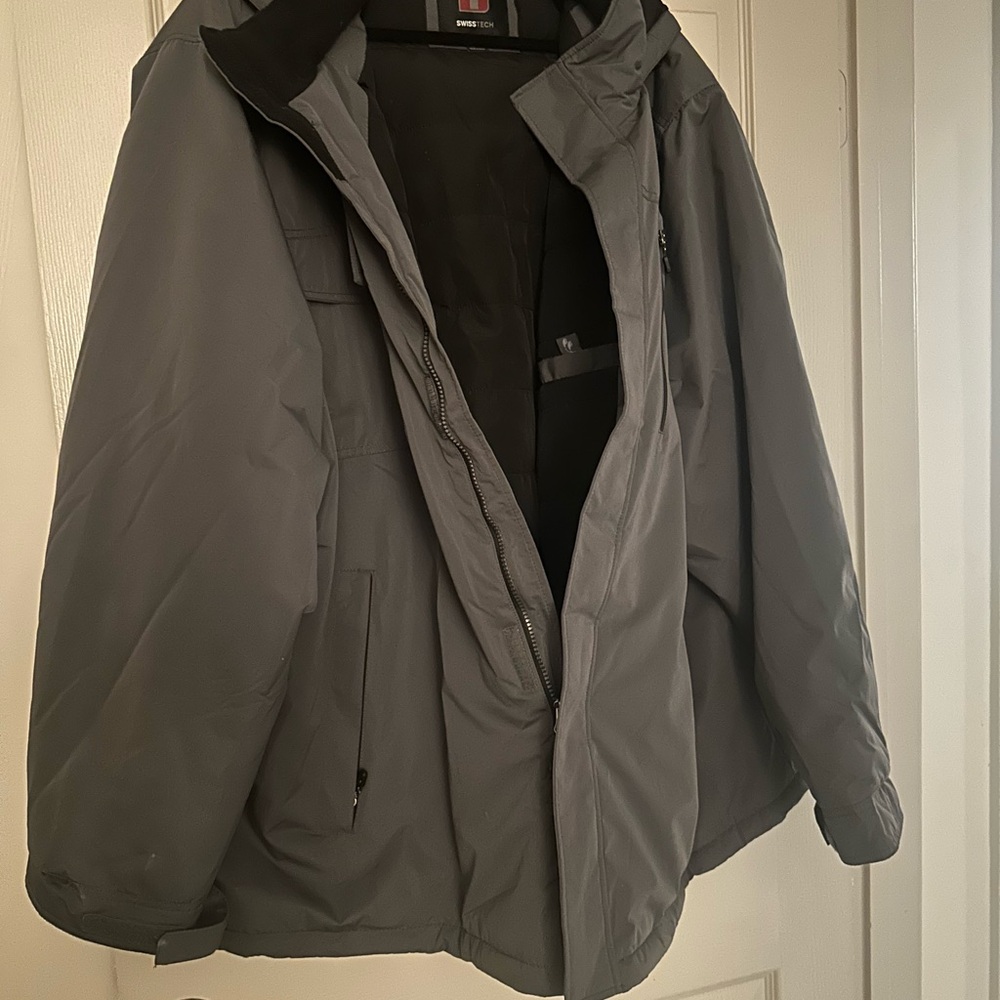 Swiss Tech Charcoal Performance Jacket - image 2